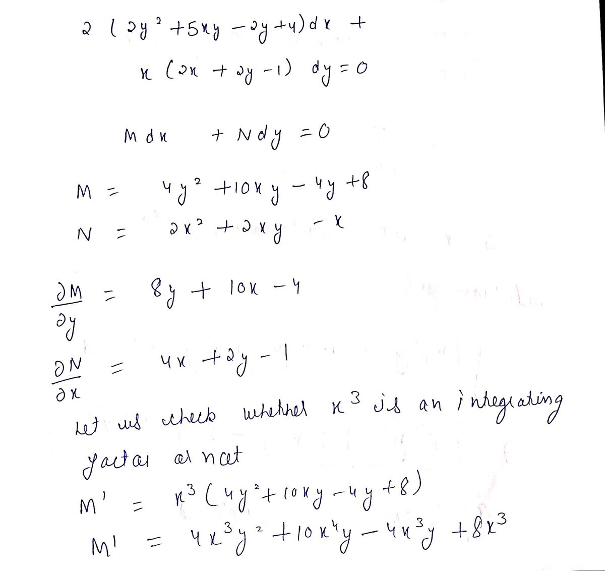 Advanced Math homework question answer, step 1, image 1